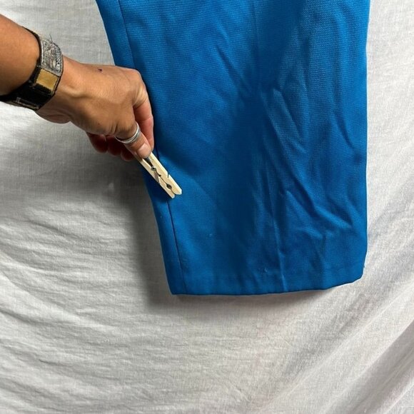 Vintage Montique‎ Leisure Pants Mens 36x29 Retro Track Golf Bright Funky Indie - Picture 15 of 16